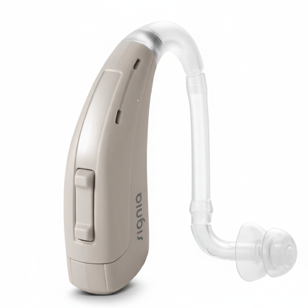 Signia RUN P Behind-the-Ear (BTE) Digital Hearing Aid β Powerful, Clear & Affordable for Severe Hearing Loss