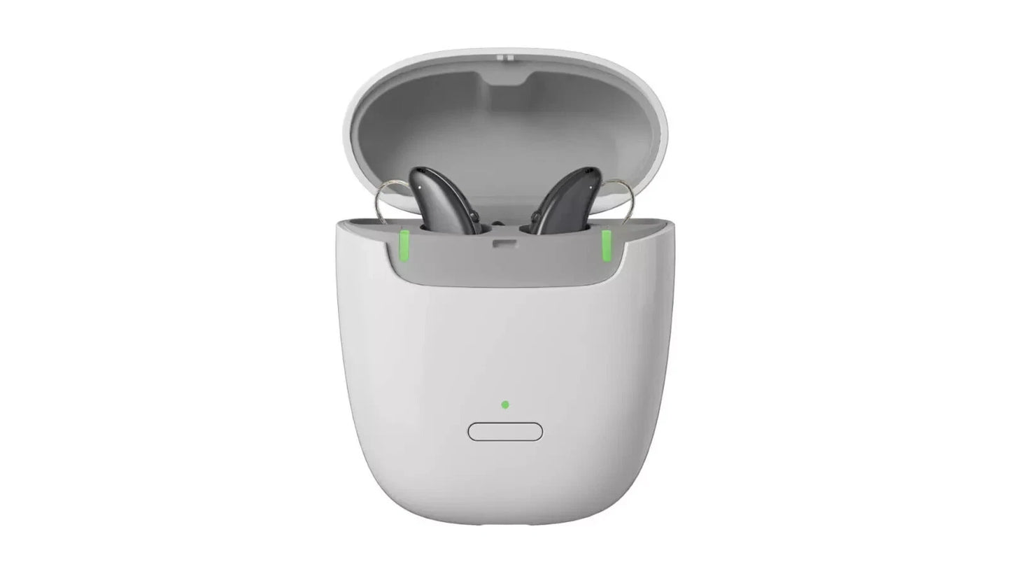 Signia Pure C&G 7 IX Hearing Aids (Pair L & R) with Charger – Rechargeable, Bluetooth, Digital Noise Reduction – Premium