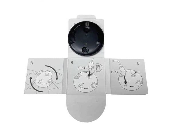 Phonak CeruShield Disk Wax Guard for Hearing Aids – Compatible with Marvel, Paradise & Lumity Models – Black