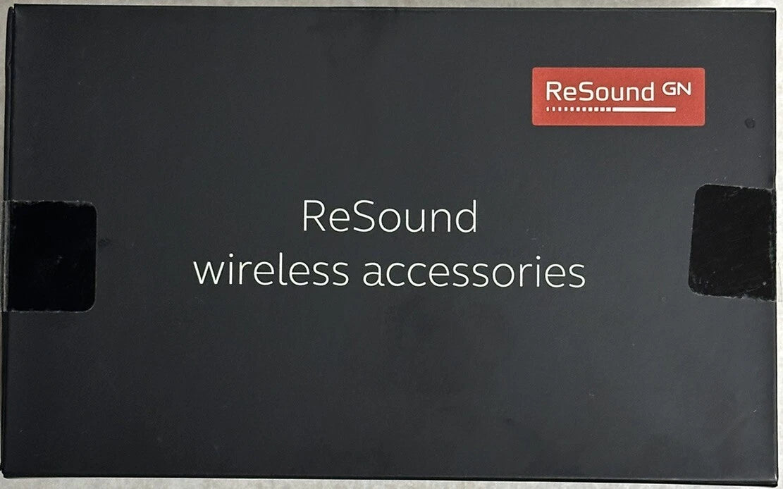 GN ReSound Multi Mic Wireless Microphone – Compatible with ReSound & Jabra Hearing Aids, Rechargeable – Black