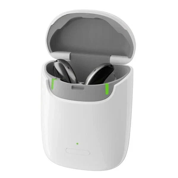 Signia Styletto IX Charger – Fast & Portable Charging Solution – White