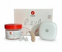 Signia Fun SP Super Power Digital BTE Battery Operated Hearing Aid | Engineered, For Moderate to Severe Hearing Loss | 6-Channel, High Gain, Noise Reduction, Easy Volume Control – FDA-Registered