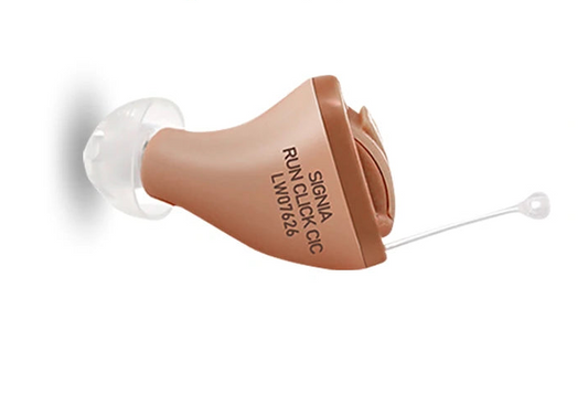 Signia RUN CIC Completely-in-Canal Digital Hearing Aid – Invisible, Discreet, Powerful & Comfortable | Engineered, For Moderate to Severe Hearing Loss