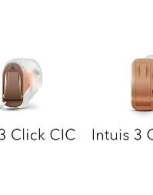Signia Intuis 3 Click ITC/CIC – Instant Fit Digital Hearing Aid for Mild to Severe Hearing Loss – Comfortable & Discreet