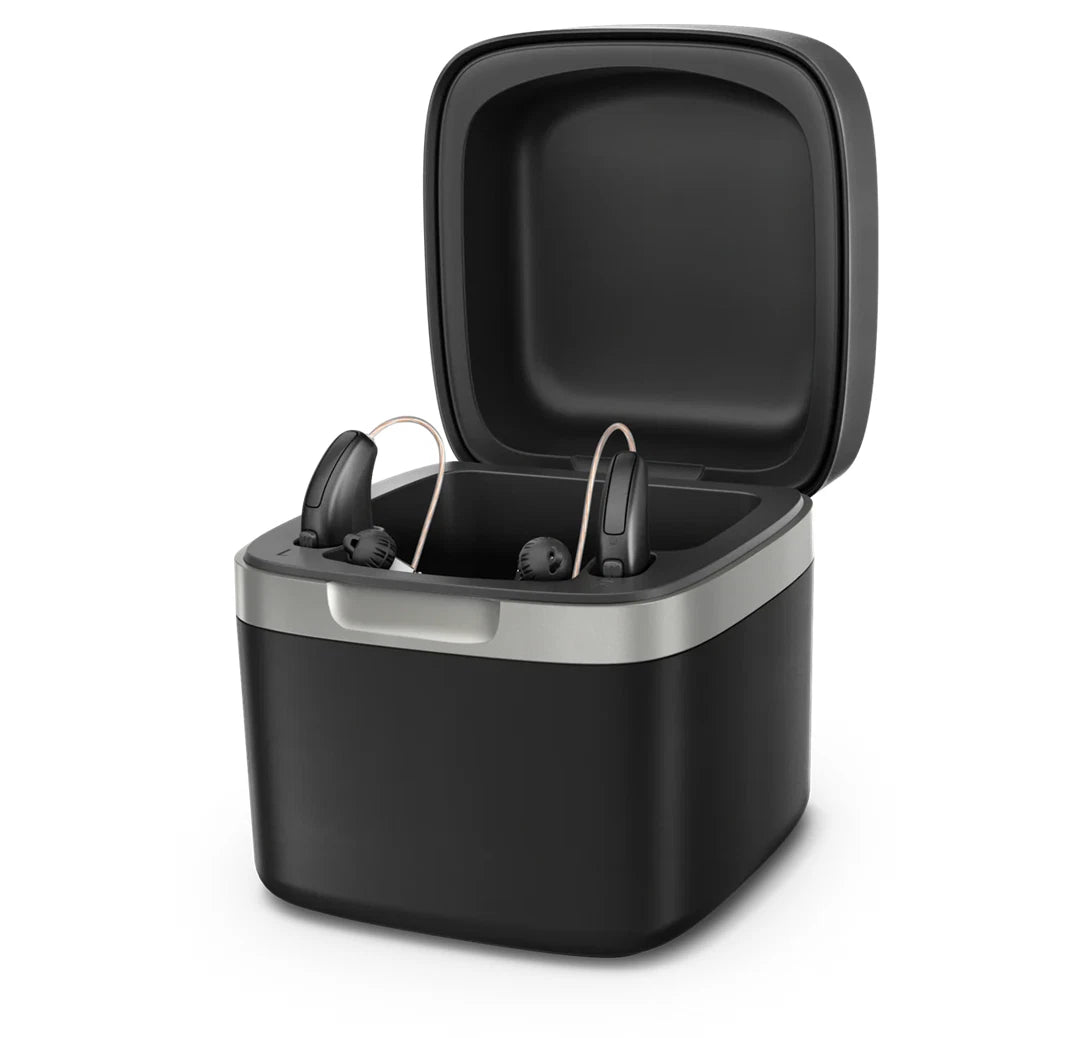 Widex Allure 440 R D Hearing Aids (Pair L & R) – Rechargeable, Bluetooth, Digital Noise Reduction