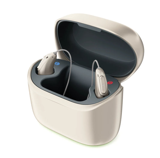 Phonak Audéo Lumity L90 Mild to Profound Loss Hearing Aids (Pair L & R) – Rechargeable with Charger, Water and Sweat Proof, Bluetooth, Health Tracking Fast and Free Ship
