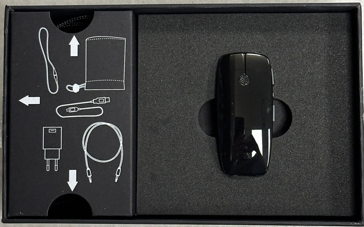 GN ReSound Multi Mic Wireless Microphone – Compatible with ReSound & Jabra Hearing Aids, Rechargeable – Black