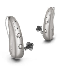 Signia Pure C&G 7 IX Hearing Aids (Pair L & R) with Charger – Rechargeable, Bluetooth, Digital Noise Reduction – Premium