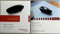 GN ReSound Multi Mic Wireless Microphone – Compatible with ReSound & Jabra Hearing Aids, Rechargeable – Black