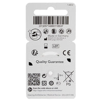 Siemens Signia Size 10 Hearing Aid Batteries – Zinc-Air, Mercury-Free