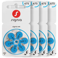 Siemens Signia Size 675 Hearing Aid Batteries – Zinc-Air, Mercury-Free