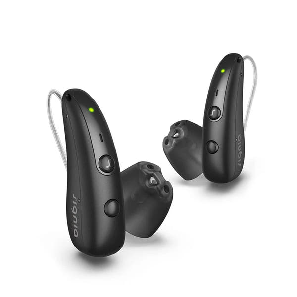 Signia Pure C&G 7 IX Hearing Aids (Pair L & R) with Charger – Rechargeable, Bluetooth, Digital Noise Reduction – Premium