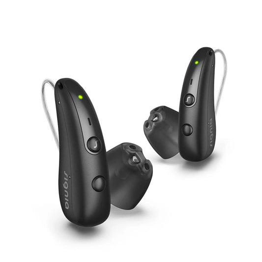 Signia Pure C&G 7 IX Hearing Aids (Pair L & R) with Charger – Rechargeable, Bluetooth, Digital Noise Reduction – Premium