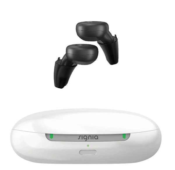 Signia Active Pro IX Hearing Aids (Pair L & R) with Charger – Rechargeable, Bluetooth, Digital Noise Reduction, Directional Microphones – Premium Pro