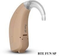 Signia Fun SP Super Power Digital BTE Battery Operated Hearing Aid | Engineered, For Moderate to Severe Hearing Loss | 6-Channel, High Gain, Noise Reduction, Easy Volume Control – FDA-Registered
